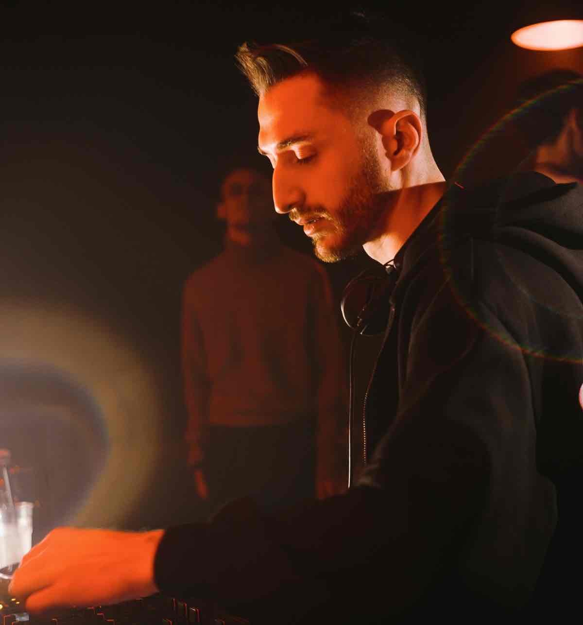 Side profile during performance
